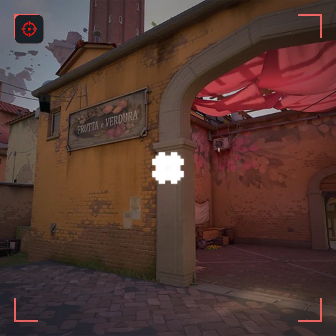 Bunny VALORANT crosshair preview on Ascent