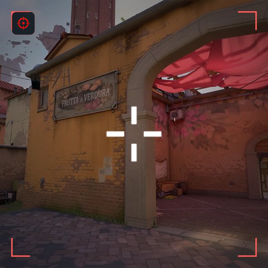 Open Cross Pulse VALORANT crosshair preview on Ascent