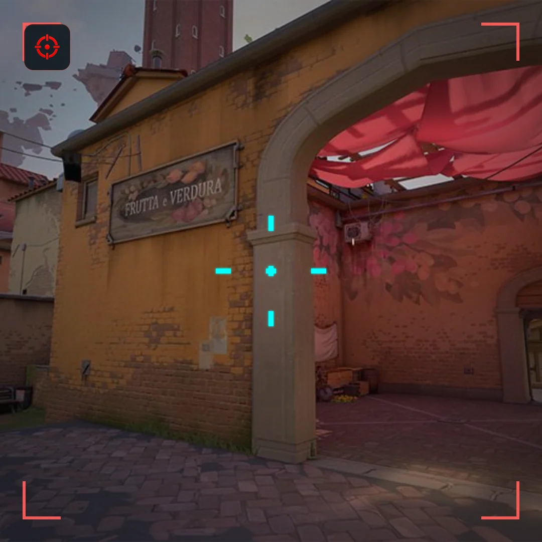 Outer Mark Drift VALORANT crosshair preview on Ascent