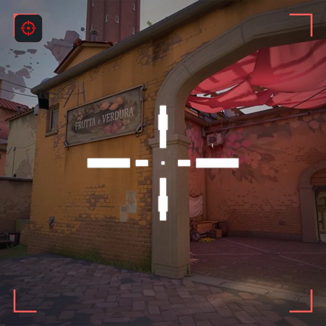 Sparkler VALORANT crosshair preview on Ascent