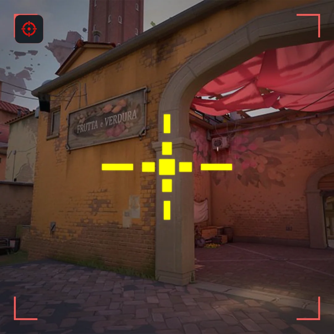 Star Gate VALORANT crosshair preview on Ascent