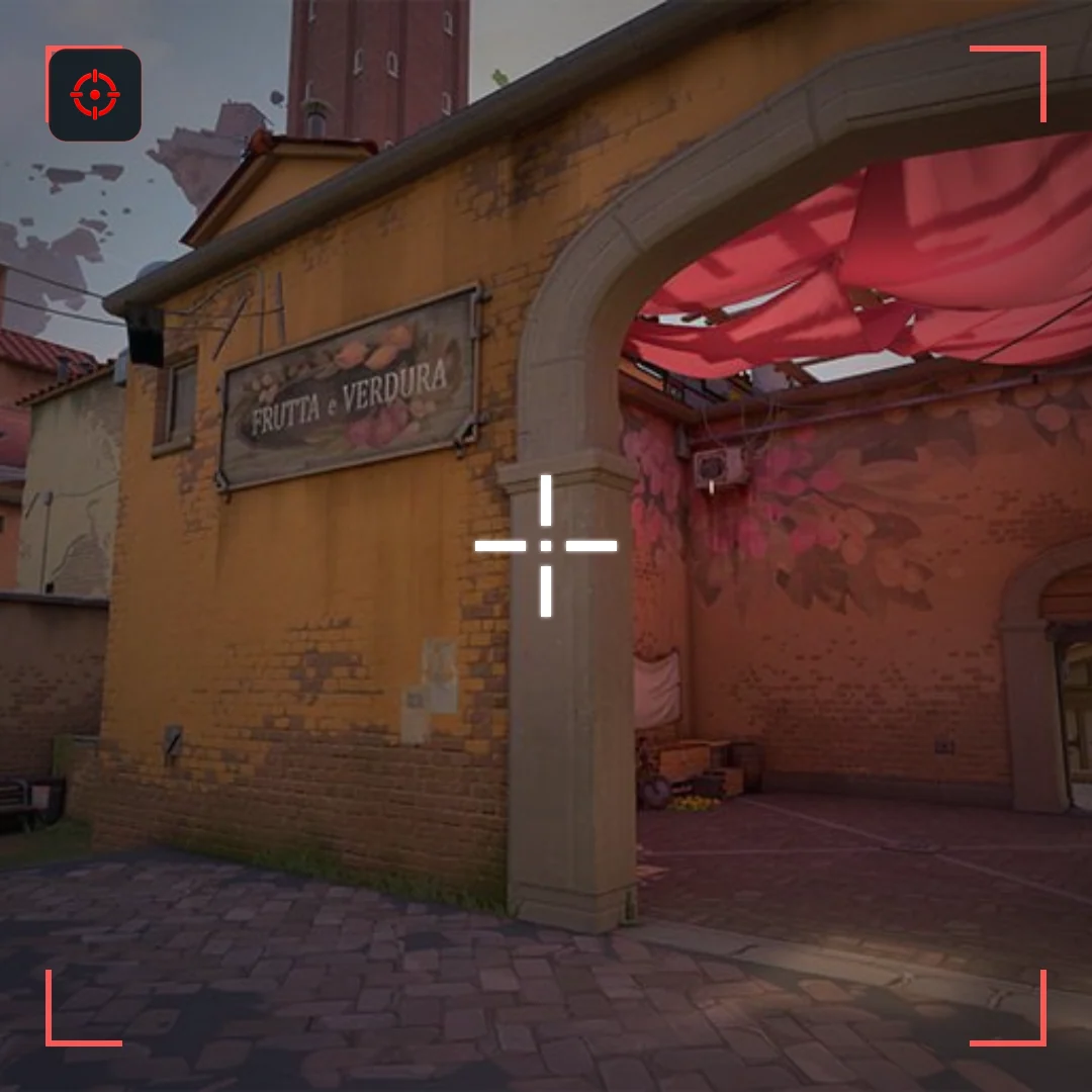 Tap Dot Ember VALORANT crosshair preview on Ascent