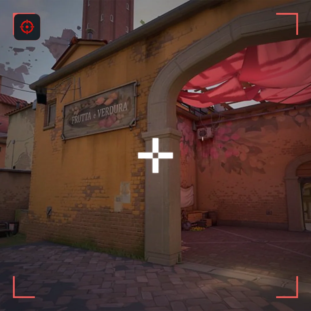 Tracker Apex VALORANT crosshair preview on Ascent