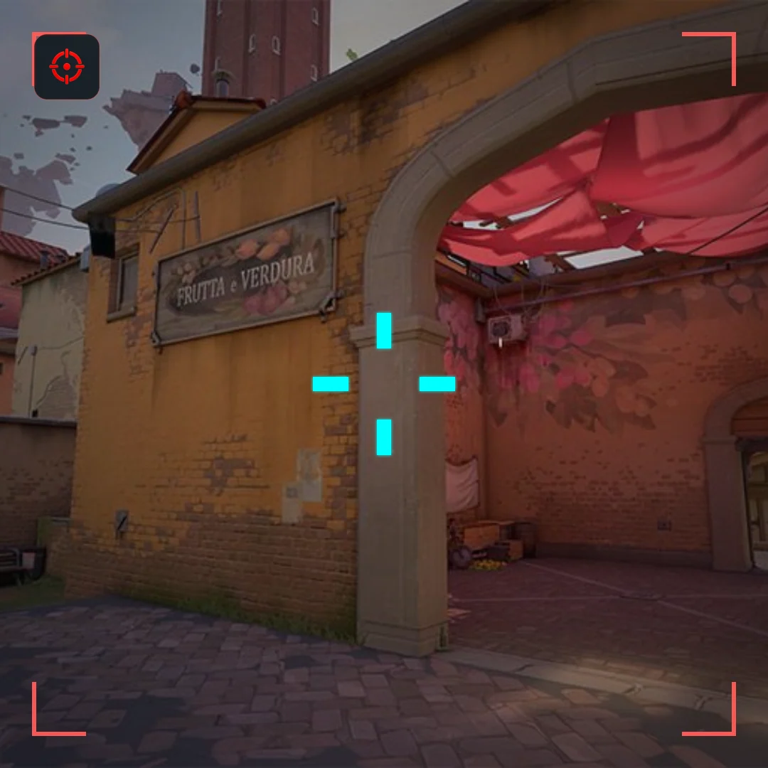 Tracker Drift VALORANT crosshair preview on Ascent