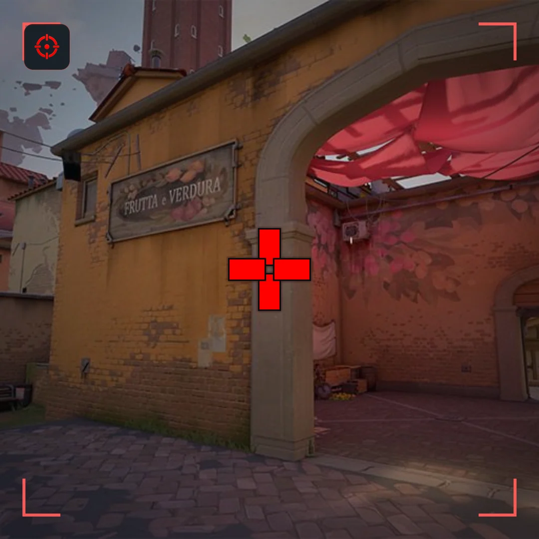 Tracker Pulse VALORANT crosshair preview on Ascent